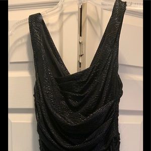 LBD with ribbed design and scoop neck